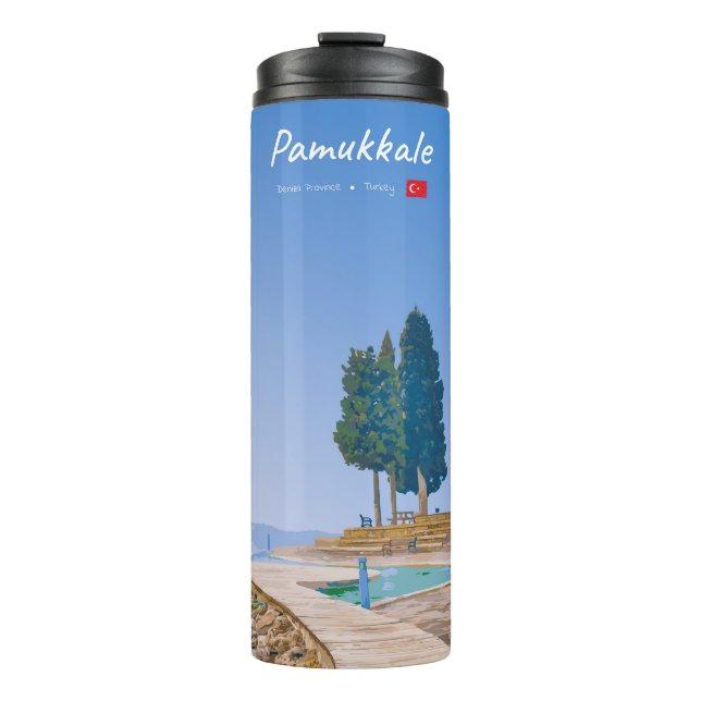 Termo Pamukkale, Turquía - Piscinas Térmicas (Anverso)
