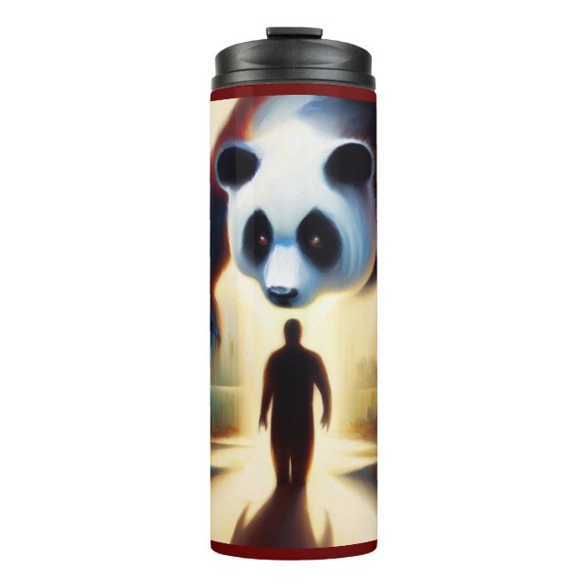 Termo Panda de animales espirituales 2 (Anverso)