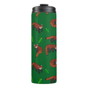 Termo Panda rojo