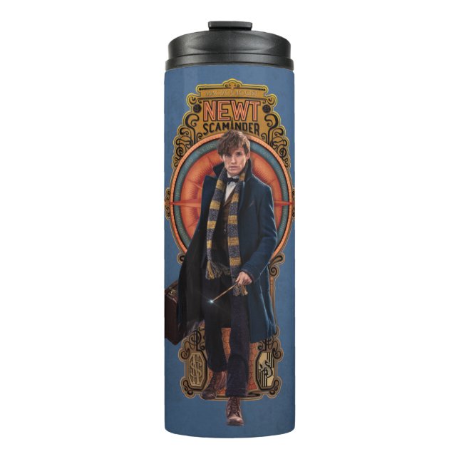 Termo Panel de estilo Art Nouveau de NEWT SCAMANDER™ (Anverso)