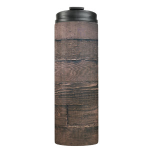 Termo Paneles de madera marrón