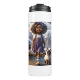 Termo Panola & Gata  Ready to Launch Tumbler