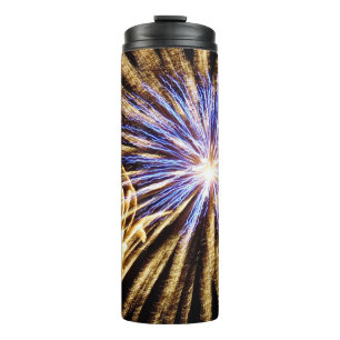 Termo Pantalla de fuegos artificiales de tamaño consider