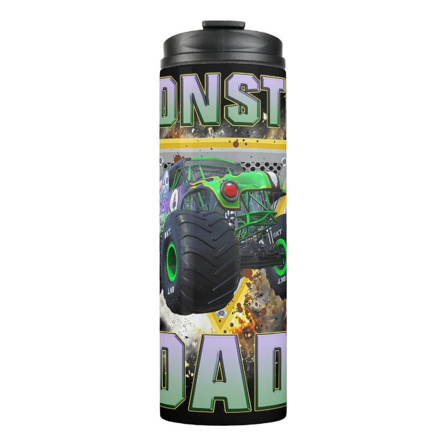 Termo Papá Camión Monstruo (Anverso)