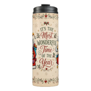 Termo Papá Noel Oh Mierda Por Si Acaso Regalo de Emergen