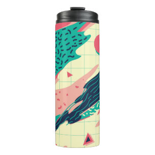 Termo Papel de escritorio geométrico Retro Trendy Memphi