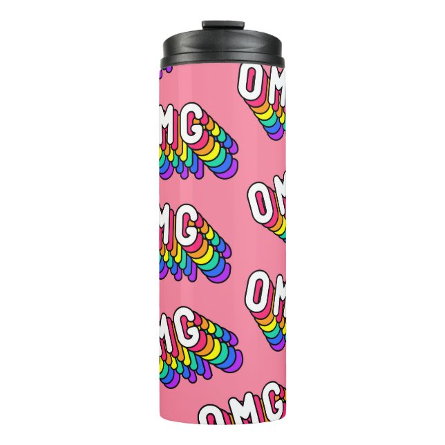 Termo Papel de escritorio Quirky OMG Pink Comic (Anverso)