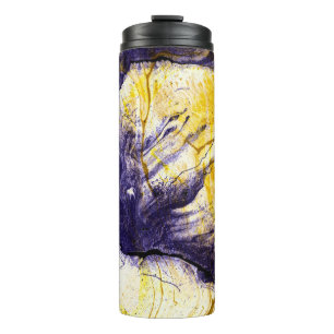 Termo Papel de mármol: arte acrílico brillante