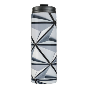 Termo Papel de pantalla digital gris y negro