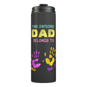Termo Papel higiénico para papá hijo