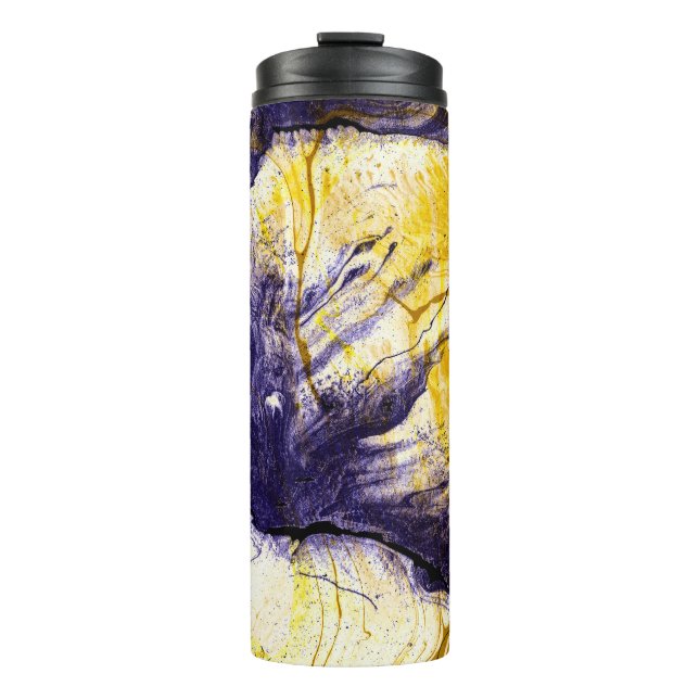 Termo Papel Mármol: Arte Acrílico Brillante (Anverso)