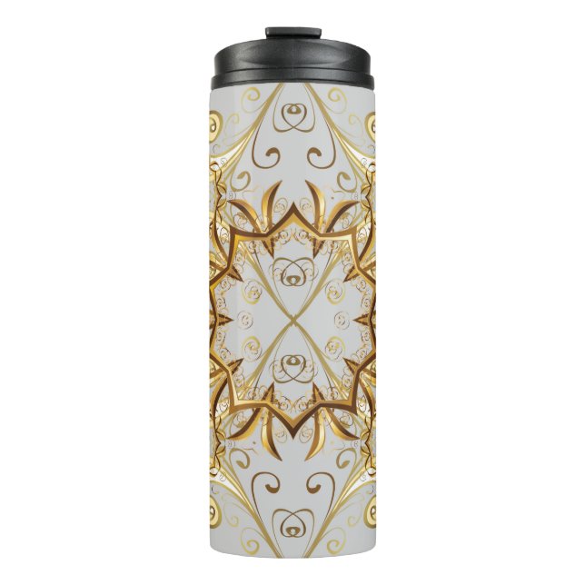 Termo Papel pintado abstracto, decoración envolvente. Vi (Anverso)