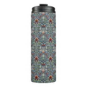 Termo Papel pintado floral Morris Navy Blue Snakeshead