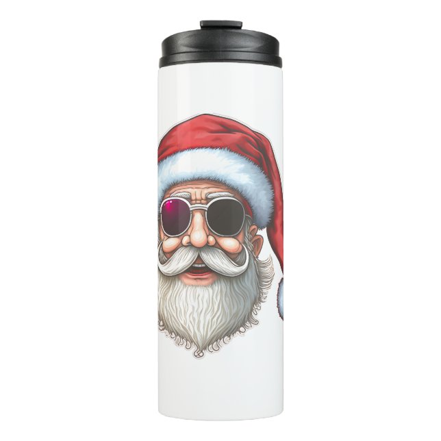 Termo Papi Claus Coffee Mug Hip Flask (Anverso)