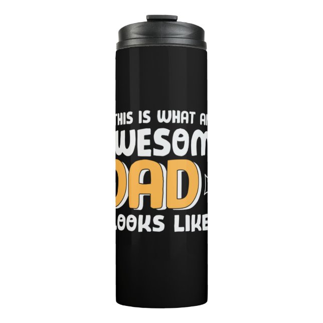 Termo Papi Regalo Cómo Se Ve Un Papá Increíble (Anverso)