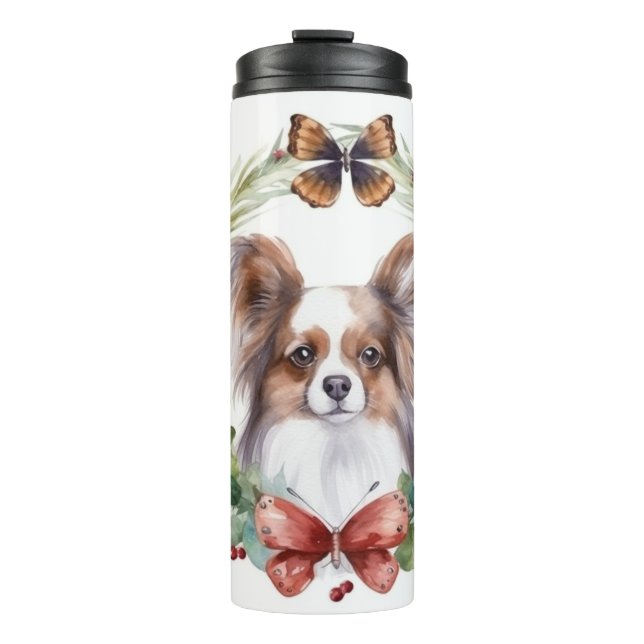 Termo Papillon Navidades Wreath Festimes Pup (Anverso)