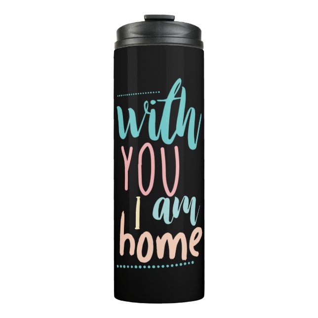 Termo Par Regalo Contigo Estoy En Casa (Anverso)