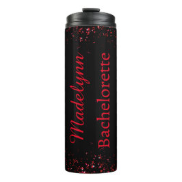 Termo para Damas de Honor Personalizado Negro, Bla