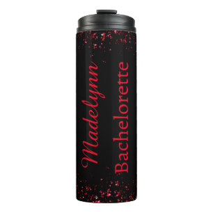 Termo para Damas de Honor Personalizado Negro, Bla