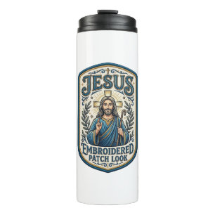Termo Parche Bordado de Jesús Mira Parche Bordado de Jes
