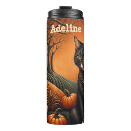 Termo Parche de calabaza de luz solar Halloween personal