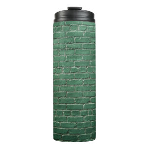 Termo Pared pintada de forma verde