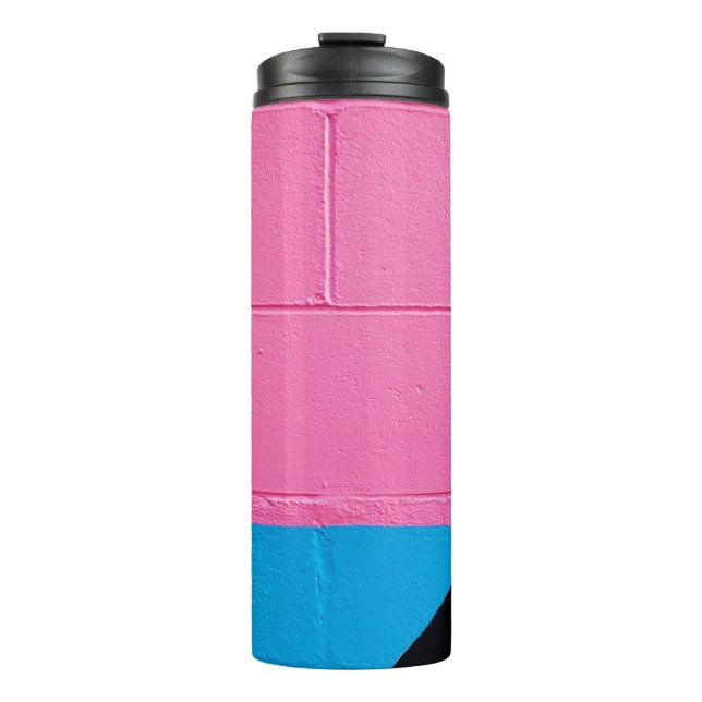 Termo Pared rosa y azul (Anverso)
