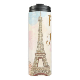 Termo París, Je T'aime - Torre Eiffel con Macarones