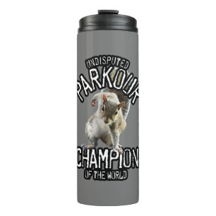 Termo Parkour Squirrel - divertido freerunning