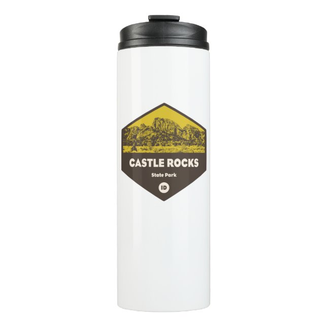 Termo Parque Estatal Castle Rocks Idaho (Anverso)