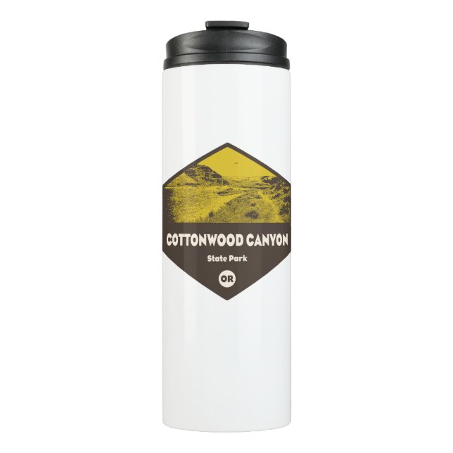 Termo Parque Estatal Cottonwood Canyon Oregon (Anverso)