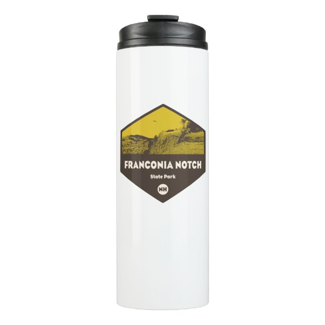 Termo Parque Estatal Franconia Notch Nuevo Hampshire (Anverso)