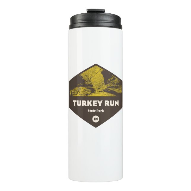 Termo Parque estatal Turquía Run Indiana (Anverso)