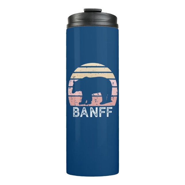 Termo Parque nacional Banff Retro Bear (Anverso)