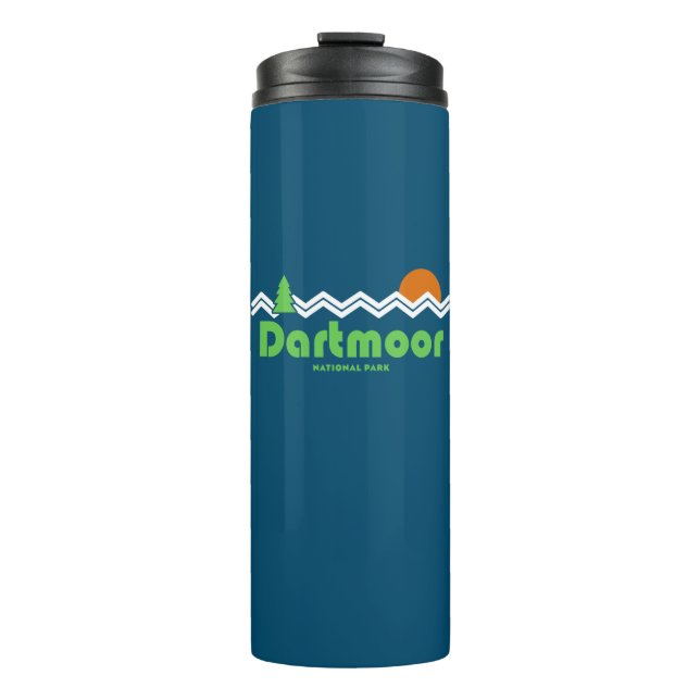 Termo Parque nacional Dartmoor Retro (Anverso)