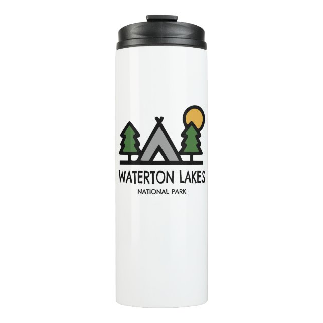 Termo Parque nacional de los Lagos de Waterton (Anverso)