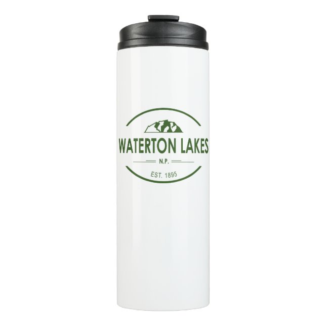 Termo Parque nacional de los Lagos de Waterton (Anverso)