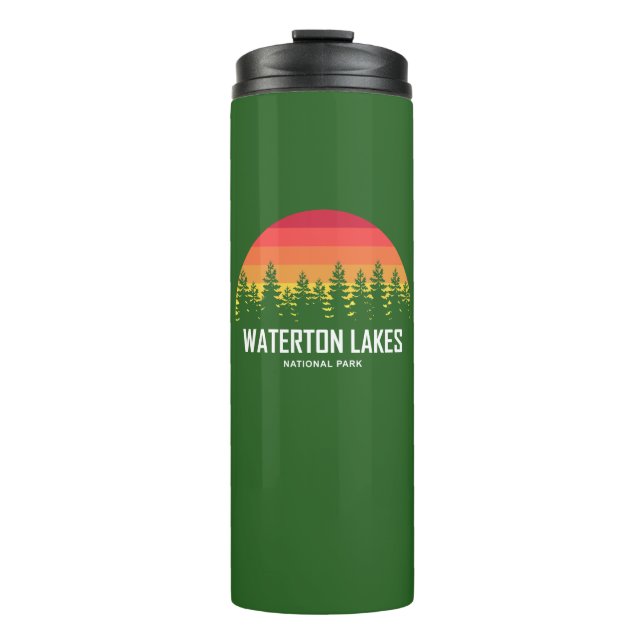 Termo Parque nacional de los Lagos de Waterton (Anverso)