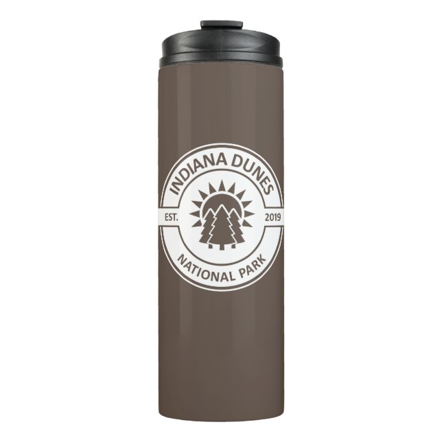 Termo Parque nacional Dunas de Indiana Árboles solares (Anverso)