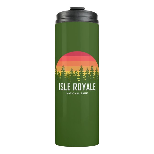 Termo Parque nacional Isle Royale (Anverso)