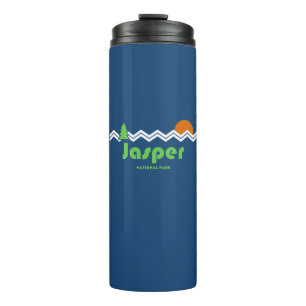 Termo Parque nacional Jasper Retro