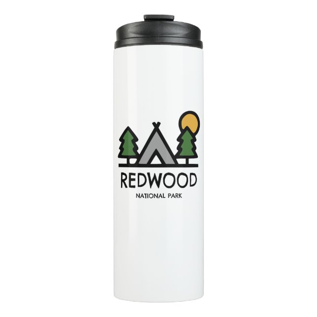 Termo Parque nacional Redwood (Anverso)