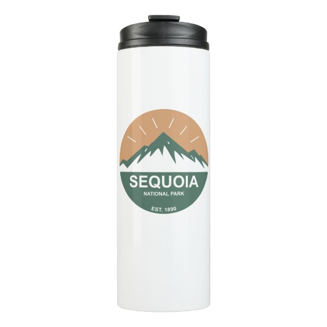 Termo Parque nacional Sequoia (Anverso)