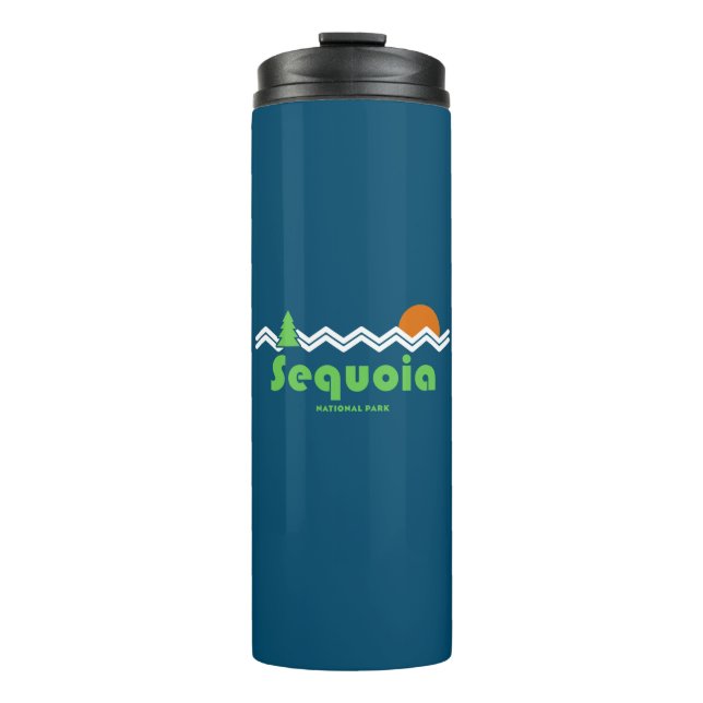Termo Parque nacional Sequoia Retro (Anverso)