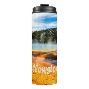 Termo Parque nacional Yellowstone Montañas Naturaleza An