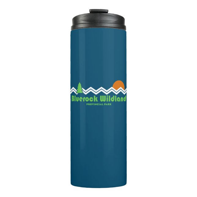 Termo Parque Provincial Bluerock Wildland Retro (Anverso)