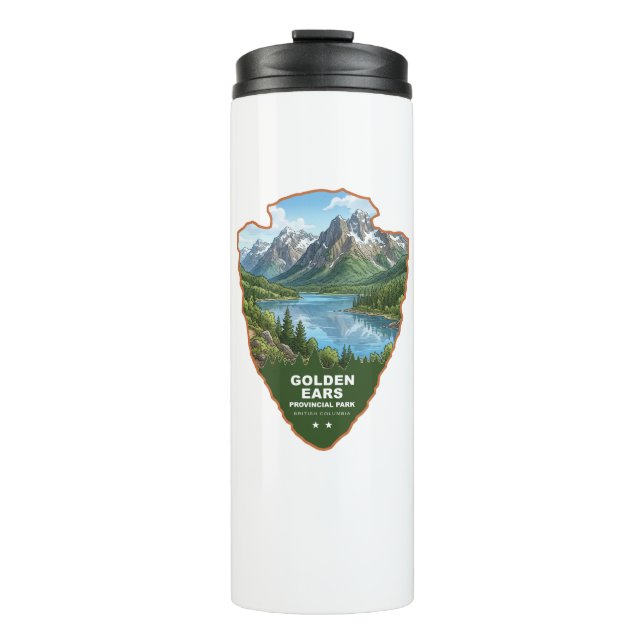 Termo Parque Provincial Golden Ears Arrowhead (Anverso)