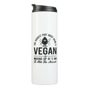 Termo Parte más dura Vegan, Leche los almendros, diverti