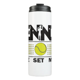 Termo Partida de juego de tenis
