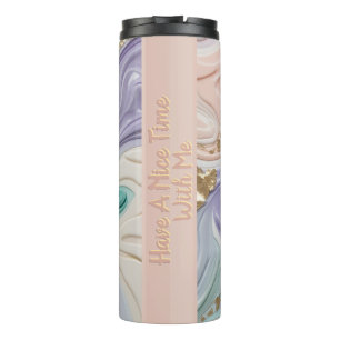 Termo "Pasa un buen rato conmigo" Marble Tumbler